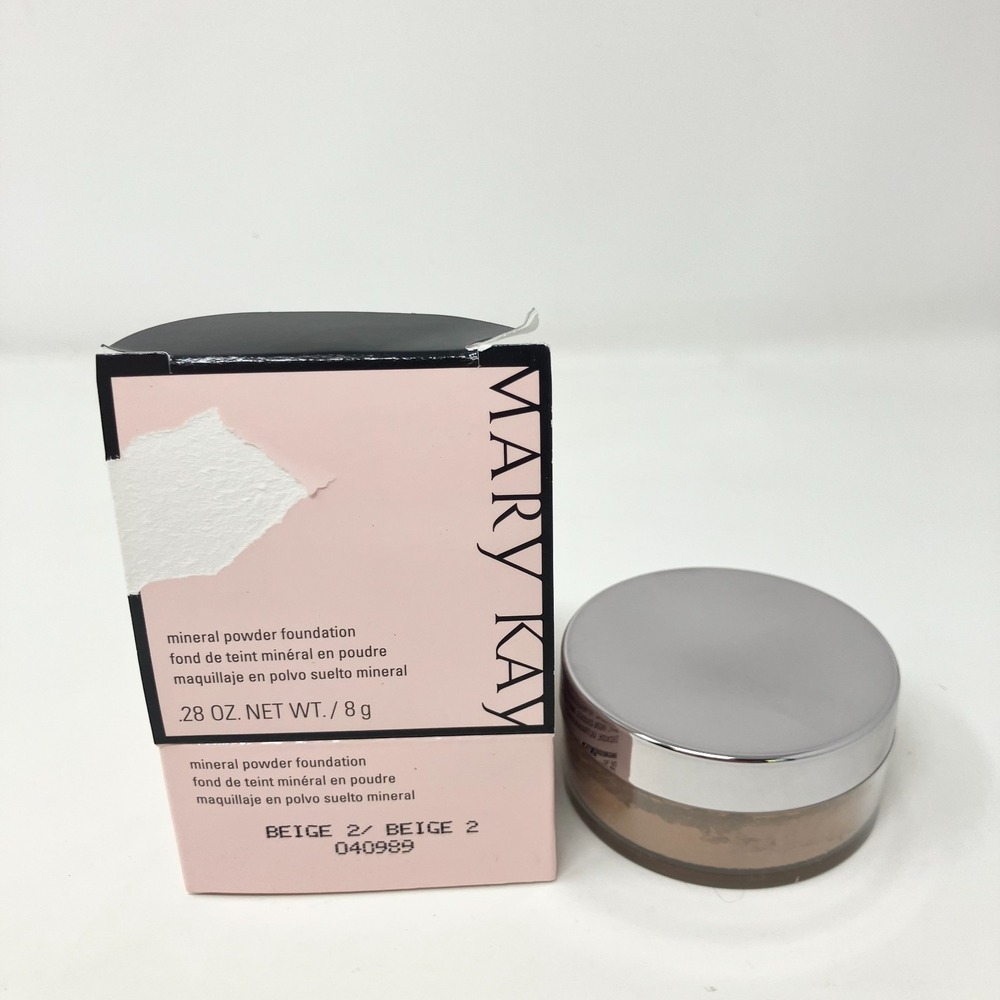 Mary Kay Mineral Powder Foundation Beige 2 # 040989  Discontinued